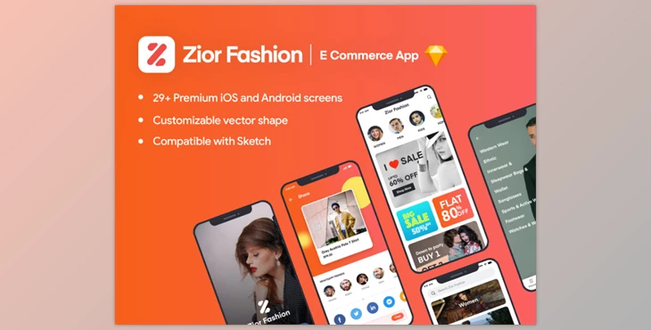 UI8 - Download Zior iOS App UI Kit