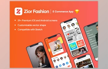 UI8 - Download Zior iOS App UI <span class='badge badge-warning'>Kit</span>