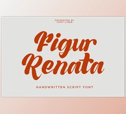 Download Figur Renata - Handwritten Script Font (Creative Market 291682134)