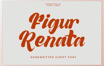 Download Figur Renata - Handwritten <span class='badge badge-warning'>Script</span> Font (Creative Market 291682134)