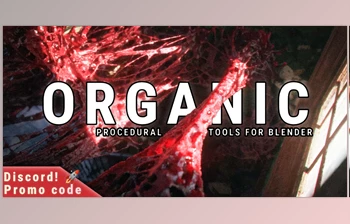 <span class='badge badge-warning'>Blender</span> - Download Organic Addon - Procedural Organic Tools v1.0.1