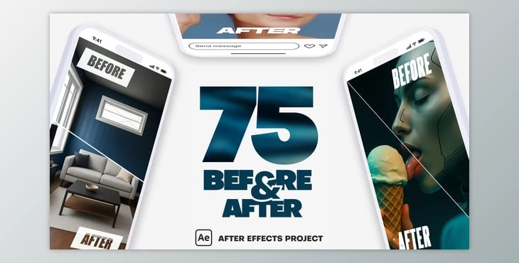 Download Vertical Before And After Pack (Videohive 60151516) - AE Project