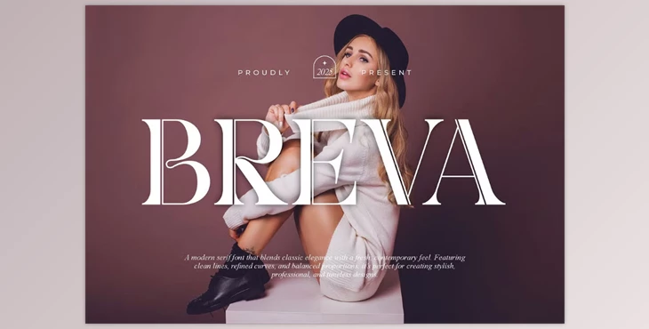Download Breva || Modern Classy Serif Font (Creative Market 291775040)