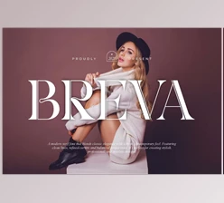 Download Breva || Modern Classy Serif Font (Creative Market 291775040)