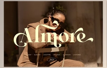 Download Almore || Modern Serif Font (Creative <span class='badge badge-warning'>Market</span> 291686981)