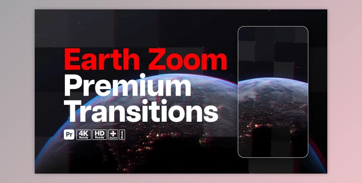 Download Premium Transitions Zoom Earth for Premiere Pro (Videohive 60322934)