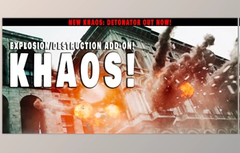 <span class='badge badge-warning'>Blender</span> - Download Khaos: Ultimate Explosion/Destruction Add-On