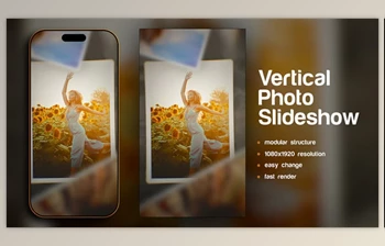 Download Vertical Photo Slideshow (<span class='badge badge-warning'>Videohive</span> 60145346) - AE <span class='badge badge-warning'>Project</span>