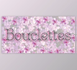My Fonts - Download Bouclettes - Decorative Funny Serifs for Spring 4xOTF