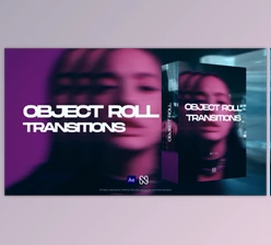 Download Object Roll Transitions (Videohive 60443261) - AE Project