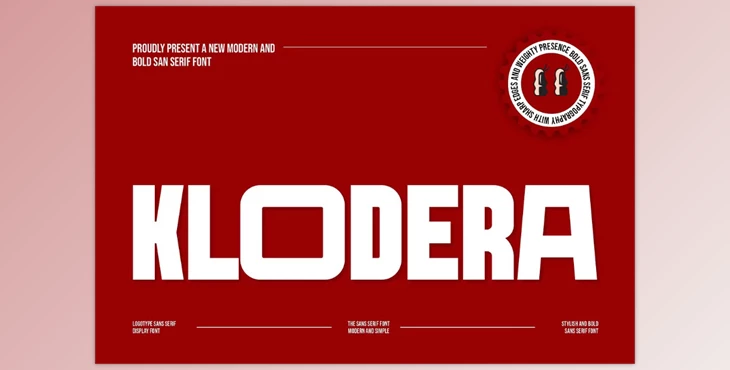 Download Klodera || Modern Tall Condensed Sans Serif (Creative Market 291791164)