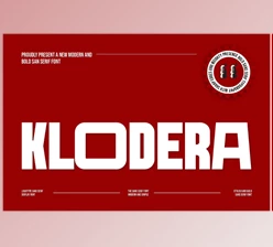 Download Klodera || Modern Tall Condensed Sans Serif (Creative Market 291791164)