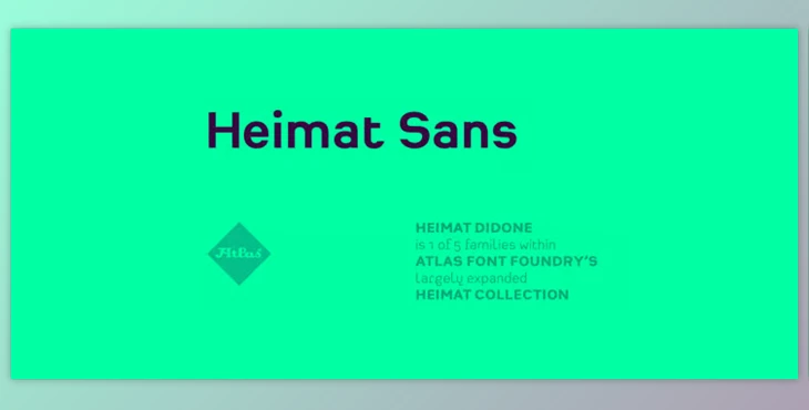 My Fonts - Download Heimat Sans - Grotesque Typeface 12xOTF