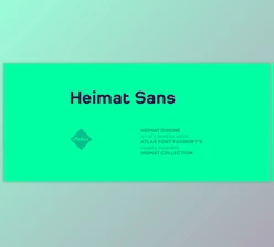 My Fonts - Download Heimat Sans - Grotesque Typeface 12xOTF