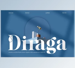 Download Diraga || Modern Serif Font (Creative Market 291785207)