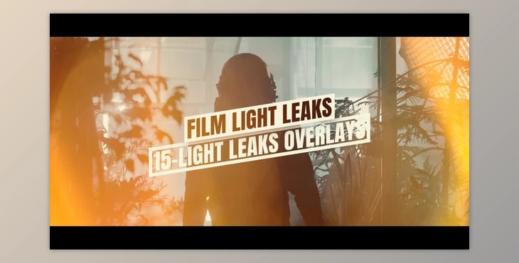 Download 15-Film Light Leaks Overlays Pack (Videohive 60348896) - AE Project