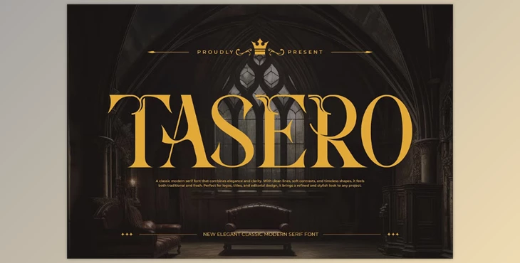 Download Tasero || Modern Classy Serif Font (Creative Market 291785205)