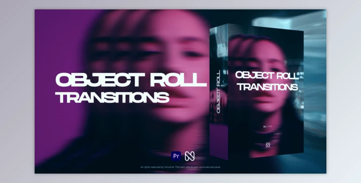 Download Object Roll Transitions for Premiere Pro (Videohive 60443270)