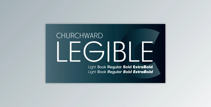 My Fonts - Download Churchward Legible - Highly Legible and Readable 10xOTF