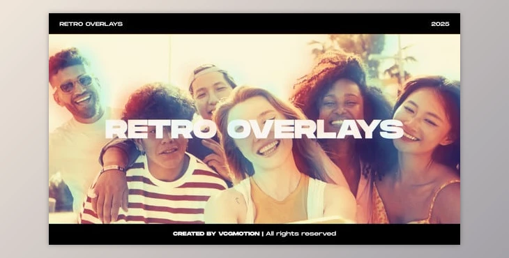 Download Retro Overlays (VideoHive 60527992) - AE Project