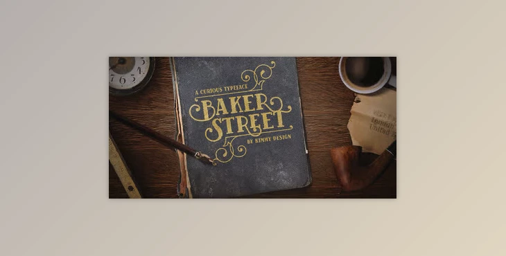 My Fonts - Download Baker Street - A Recent Trip to London 6xOTF