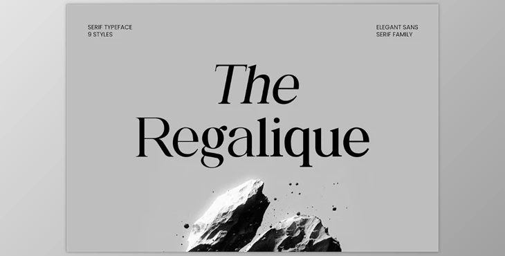 Download The Regalique Elegant Serif Font Family (Creative Market 291870877)