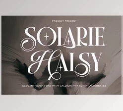 Download Solarie Halsy - Elegant Serif Font (Creative Market 291800163)