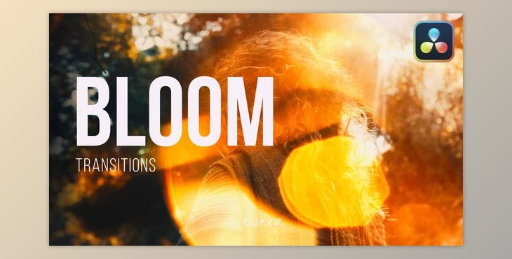 Download Bloom Transitions for DaVinci Resolve (Videohive