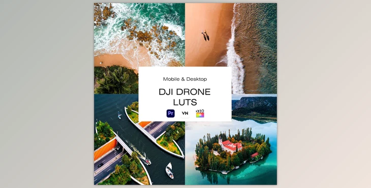 Etsy - Download DJI Drone LUTs Color Grading For Video