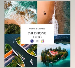 Etsy - Download DJI Drone LUTs Color Grading For Video