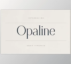 Download Opaline – Elegant Modern Serif Font (Creative Market 291669262)