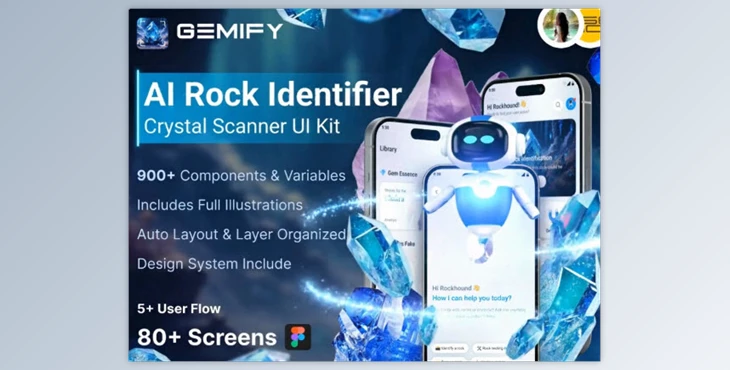 UI8 - Download AI Rock Scanner: Identify Rocks, Crystals & Gems Instantly | Gemify