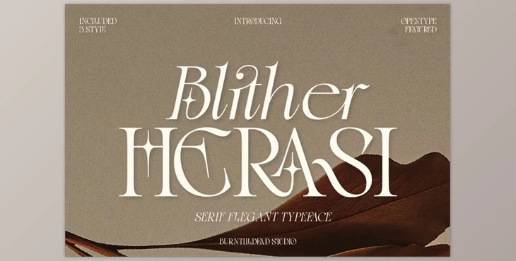 Download Blither Herasi - Elegant Serif (Creative Market 291810937)
