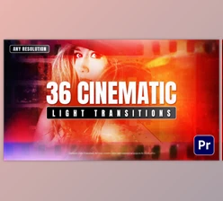 Download Cinematic Light Transitions For Premiere Pro (Videohive 60562660)