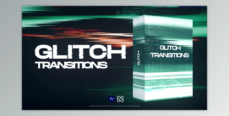 Download Glitch Transitions for Premiere Pro (Videohive 60534752)