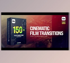 Download Cinematic Film Transitions (Videohive 60629531) - AE Project