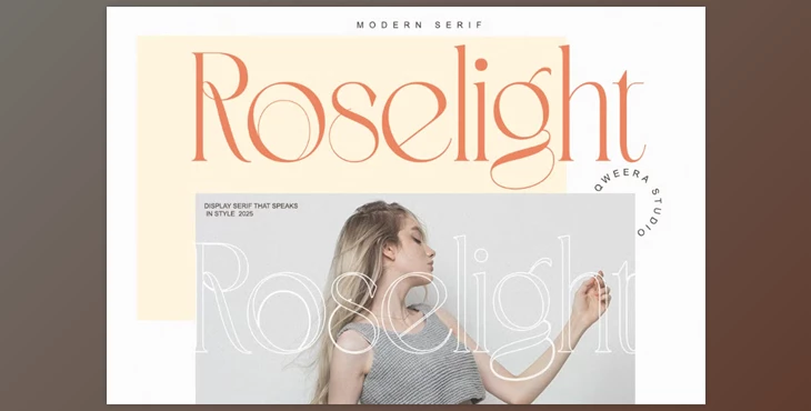 Download Roselight - Modern Elegant Display (Creative Market 291817719)