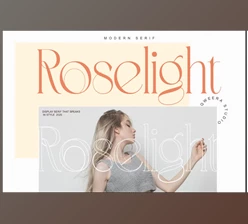 Download Roselight - Modern Elegant Display (Creative Market 291817719)