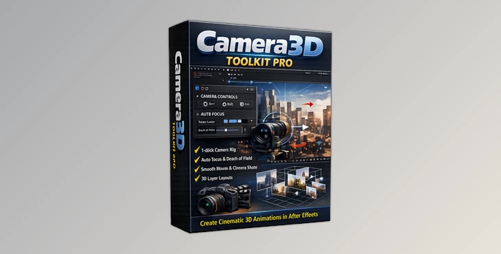 Gumroad - Download Edgard St felix - Camera3D Toolkit Pro for After Effects