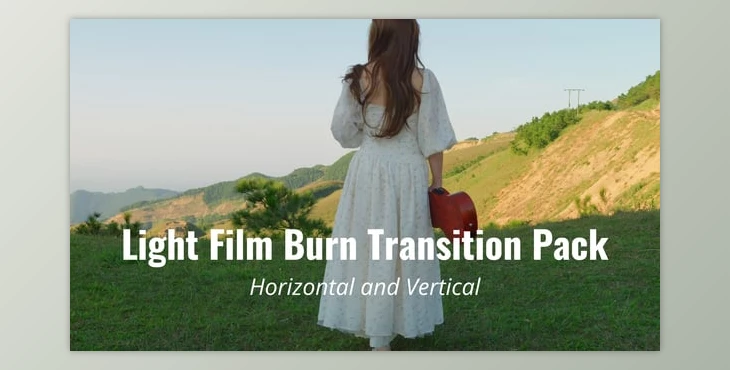 Download 20 Light Film Burn Transition (Videohive 60506871) - AE Project