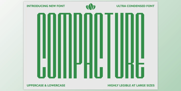 Download Compacture Condensed Font (Creative Market 291815087)