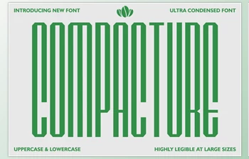 Download Compacture Condensed Font (Creative <span class='badge badge-warning'>Market</span> 291815087)