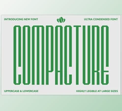 Download Compacture Condensed Font (Creative Market 291815087)