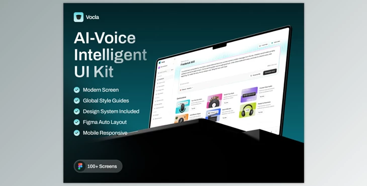 UI8 - Download Vocla - AI Voice Intelligent UI Kit