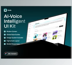 UI8 - Download Vocla - AI Voice Intelligent UI Kit