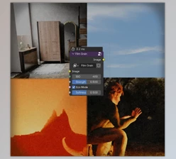 Gumroad - Download Film Grain Emulation, Blender Compositor Node v2.0