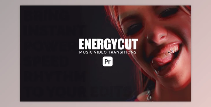 Download EnergyCut – Music Video Transitions for Premiere Pro (Videohive 60574444)