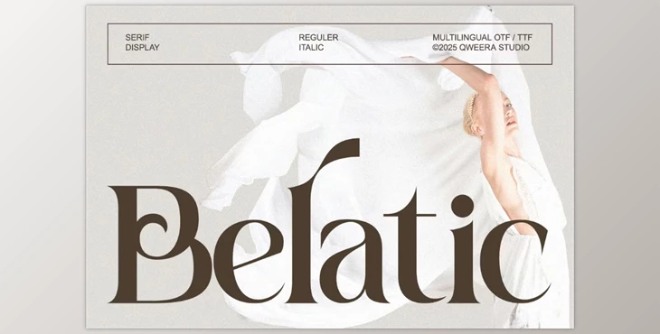 Download Belatic - Modern Elegant Display Logo Font (Creative Market 291815016)