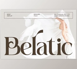 Download Belatic - Modern Elegant Display Logo Font (Creative Market 291815016)