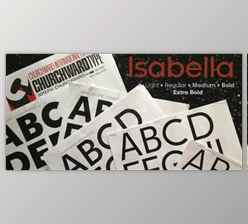 My Fonts - Download Churchward Isabella - A Straightforward, Geometric Sans Serif 5xOTF